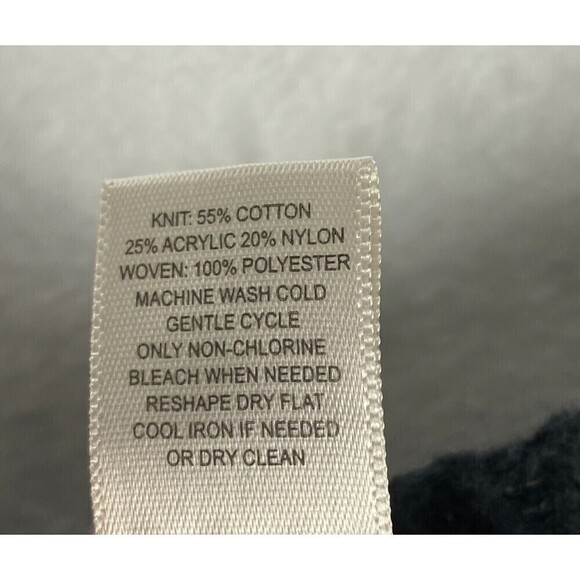 Loft Sweater Womens Extra Small Black Red Floral Crewneck Knit Ladies Sweater - Picture 10 of 10